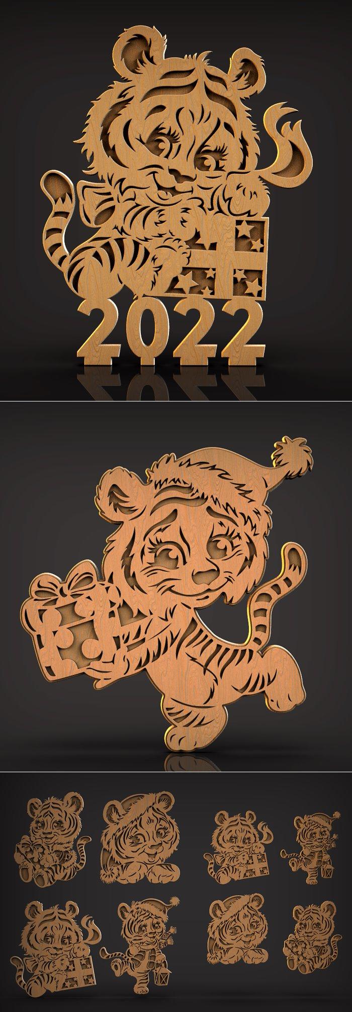 ﻿Tiger cub 2022 – 3D Print