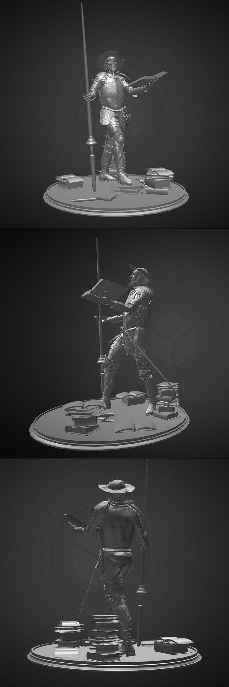 ﻿Don Quijote – 3D Print