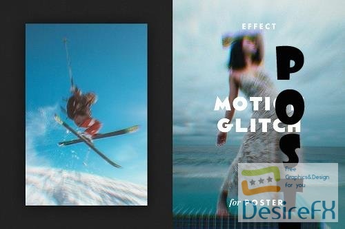Motion Glitch Effect for Posters - 7068159