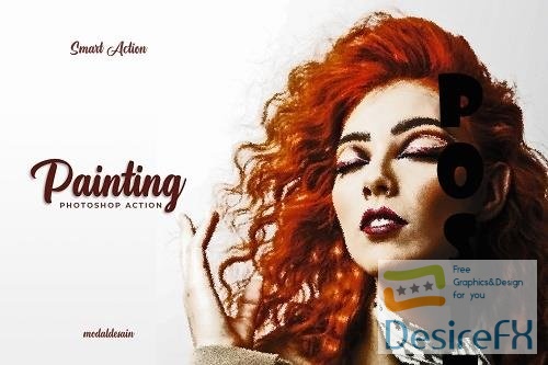 Painting Effect - Photoshop Action - VCS8W22