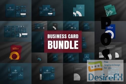 Stationery Business Mockup Bundle - 22 Premium Graphics