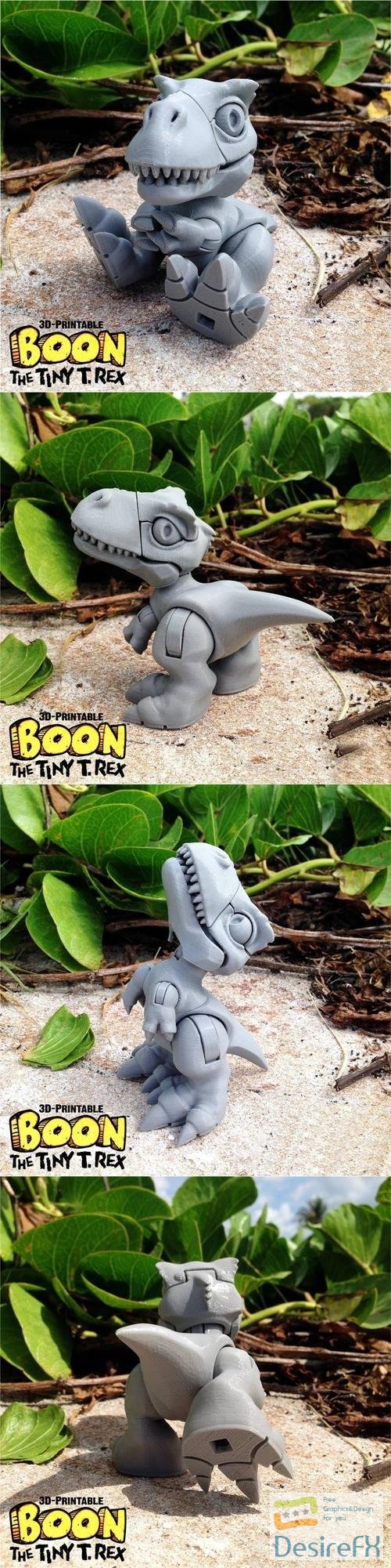 Boon Tiny TRex – 3D Print