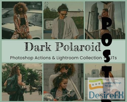 Dark Polaroid Preset Photoshop - 7113073
