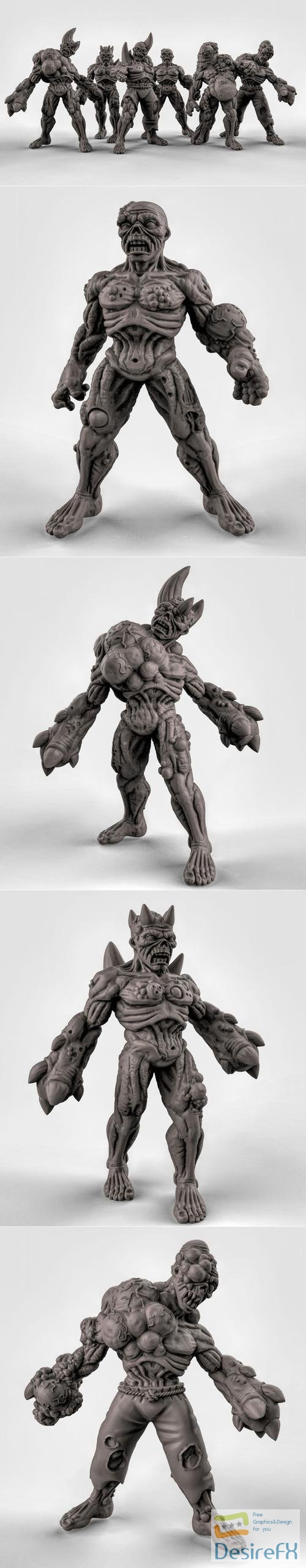 Duncan Shadow - Rad Zombies – 3D Print