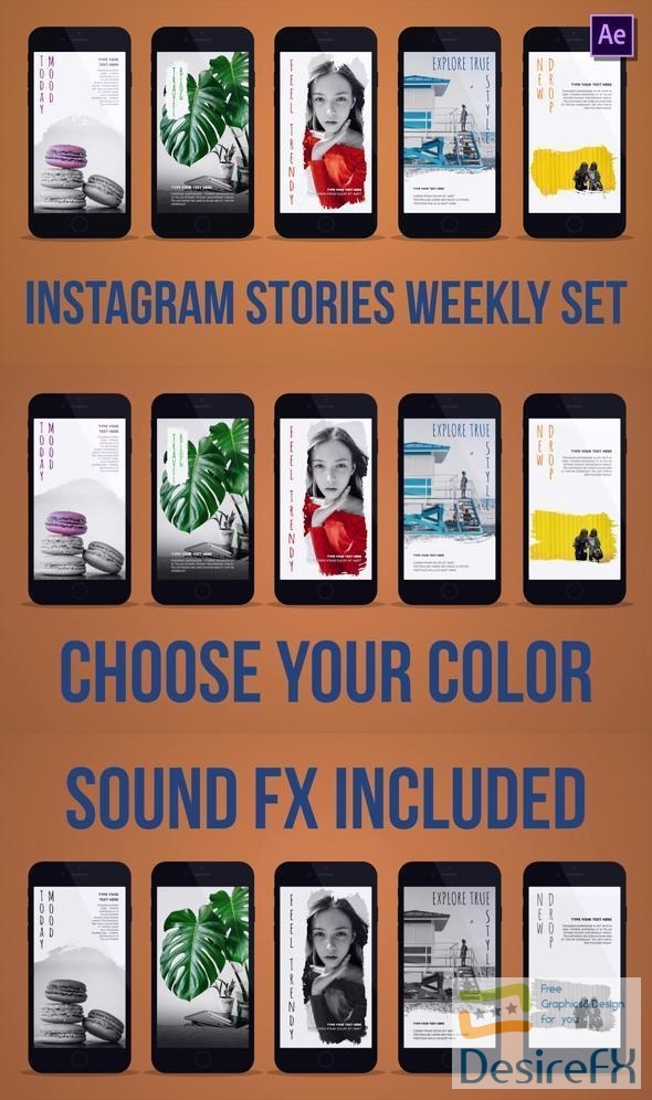 Instagram Stories Weekly Set 37326721