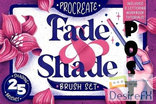 Fade & Shade Brush Set & Tutorials - 4757405