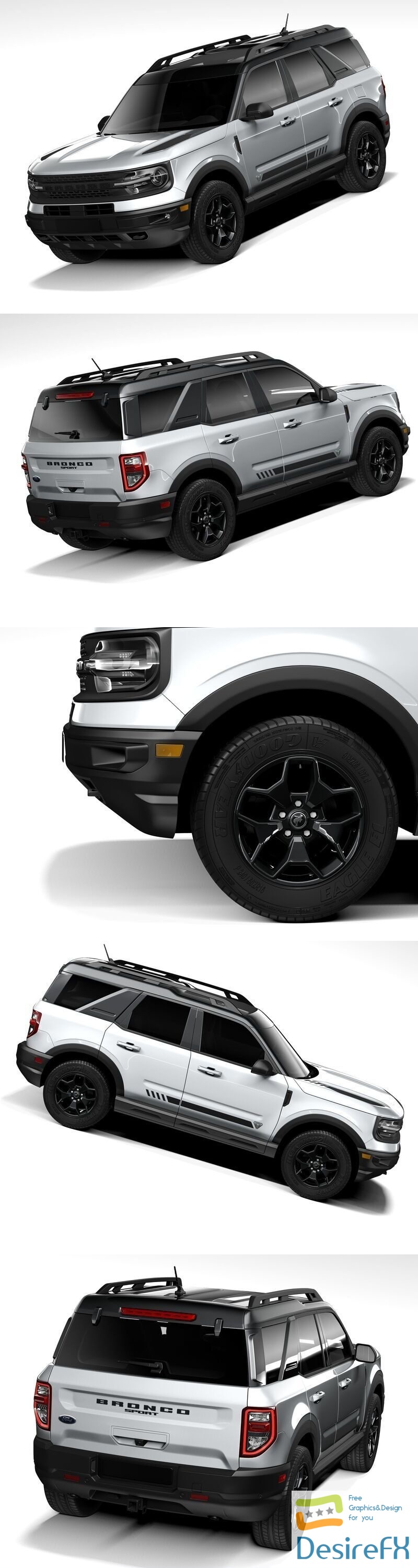 Ford Bronco Sport First Edition 2021 3D Model