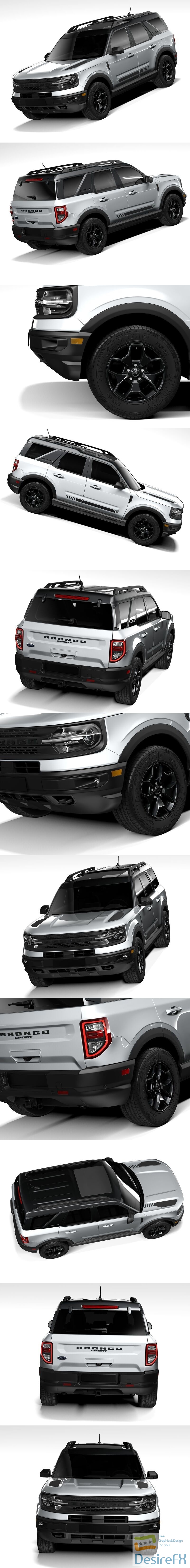 Ford Bronco Sport First Edition 2021 3D Model