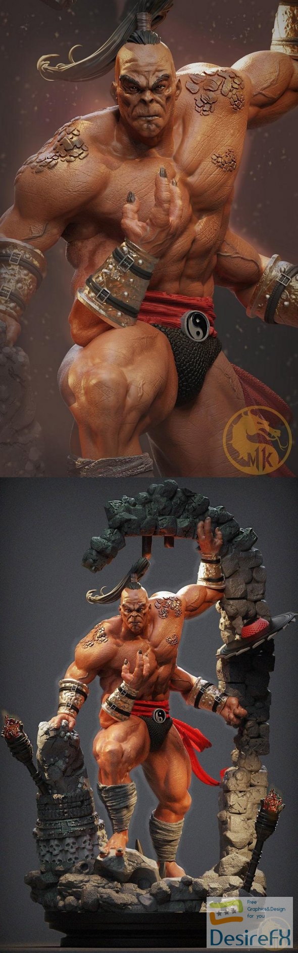Goro from Mortal Kombat