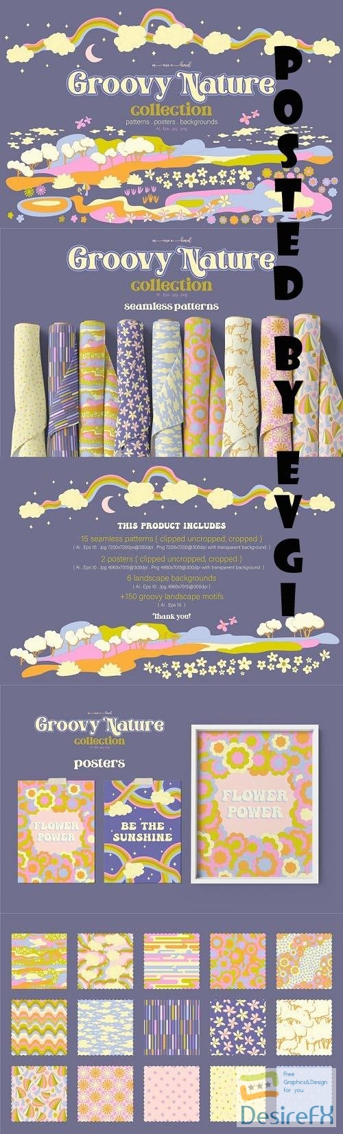 Groovy Nature Collection - 7156824