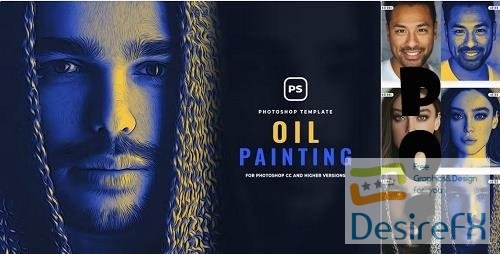 Oil Painting Effect Action Photoshop