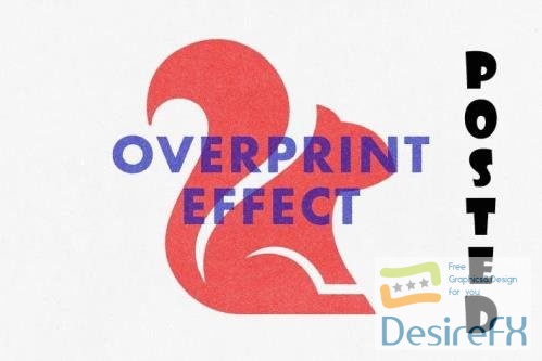 Overprint Photoshop Effect - 7157958