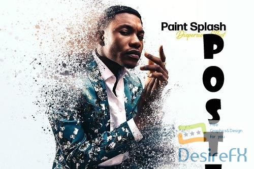 Paint Splash Dispersion Effect - 7167702