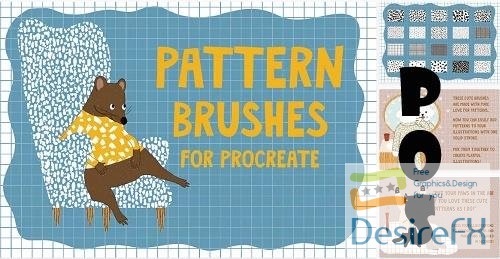 Pattern Brushes for Procreate