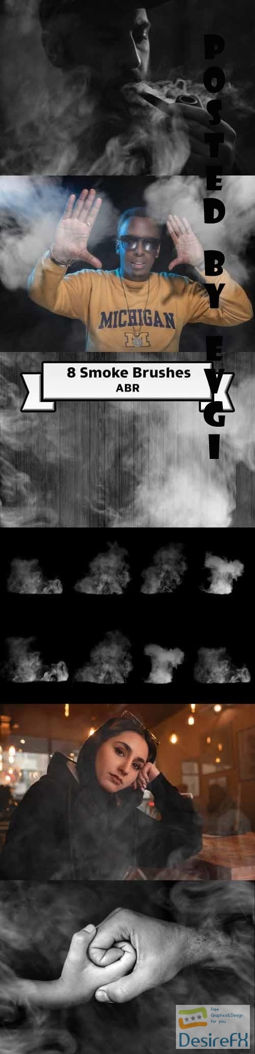 Smoke Brushes Photoshop Fog Brush Set