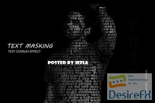 Text Masking - Text Overlay Photo Effect