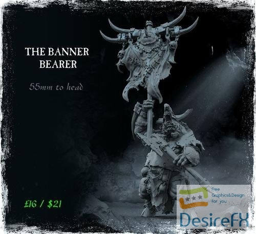 The Banner Bearer – 3D Print