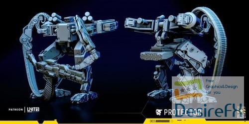 Unit 9 Loyalty Reward 1 - Protector – 3D Print