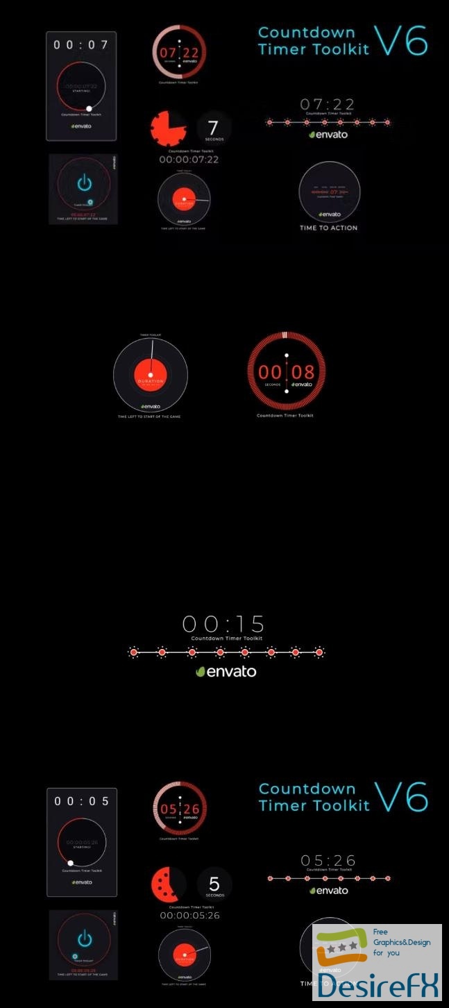 Videohive Countdown Timer Toolkit V6