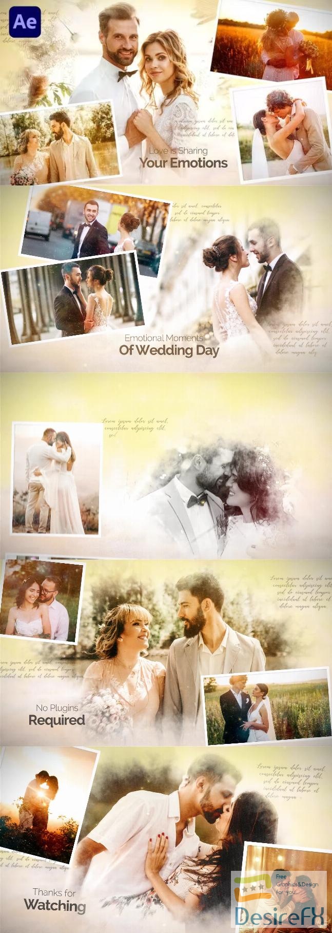 Videohive Emotional Wedding Slideshow Romantic Love Story