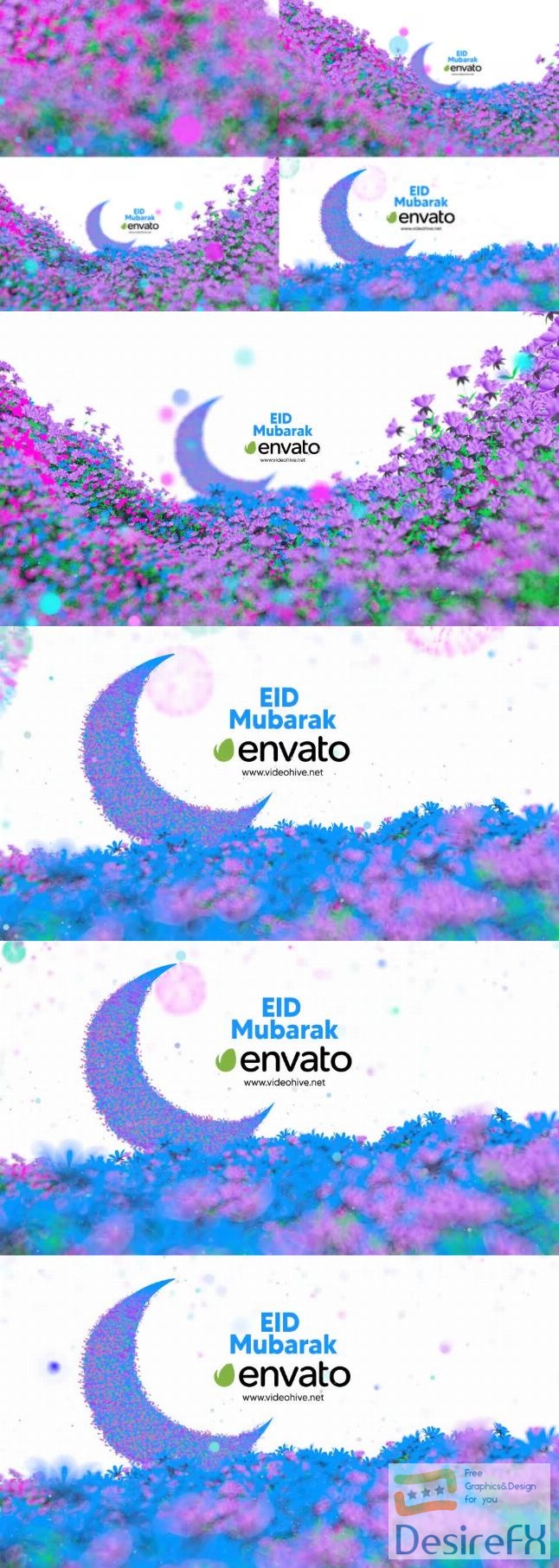 Videohive Flower Field Ramadan & Eid Opener 37143935