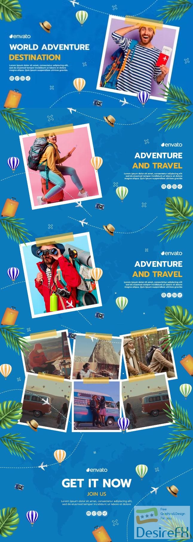Videohive Travel And Adventure Slideshow 37246511