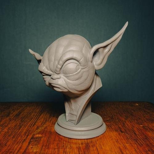 Yoda Bust – 3D Print