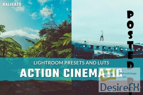 Action Cinematic LUTs and Lightroom Presets