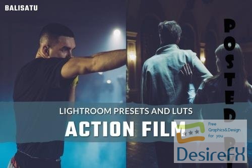 Action Film LUTs and Lightroom Presets