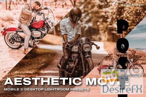Aesthetic Movie Lightroom Presets & LUTs - 75JGA8Q