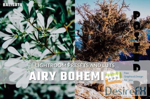Airy Bohemian LUTs and Lightroom Presets