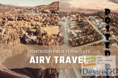 Airy Travel LUTs and Lightroom Presets