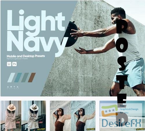 ARTA - Light Navy Presets for Lightroom