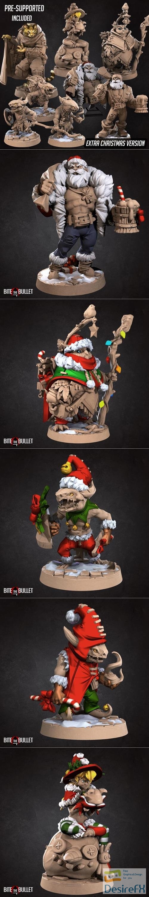 Bite the Bullet - Bullet Town Christmas – 3D Print