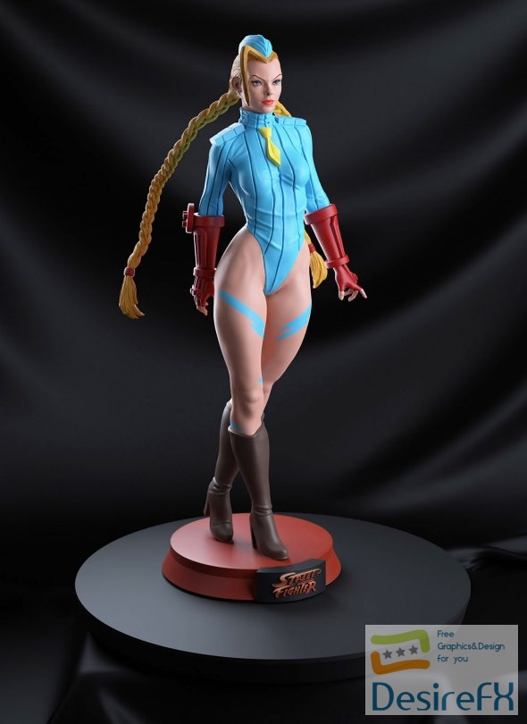 Cammy Street Figther 3D Print