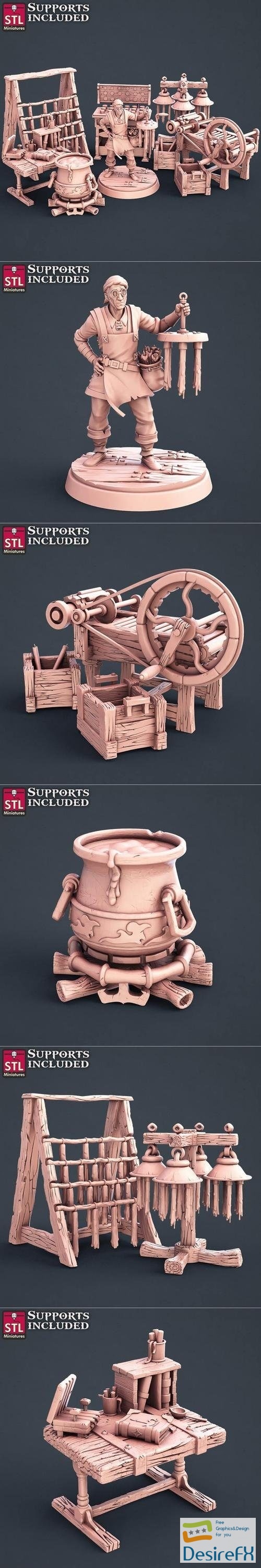Candle Maker Set – 3D Print