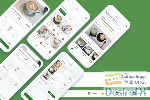 Coffee Shop App UI Kit