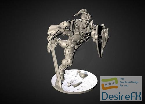 Cyber Knight – 3D Print