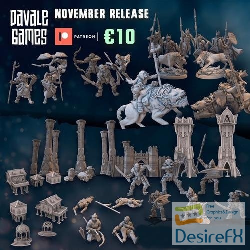 Davale Games November 2020 – 3D Print