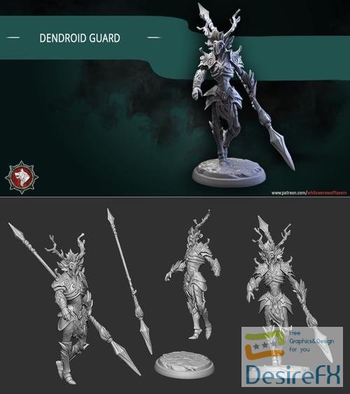 Dendroid pose 2 – 3D Print