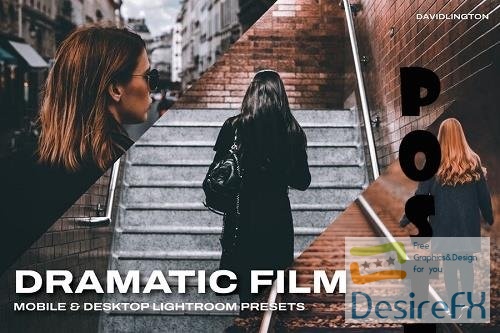 Dramatic Film Lightroom Presets & LUTs