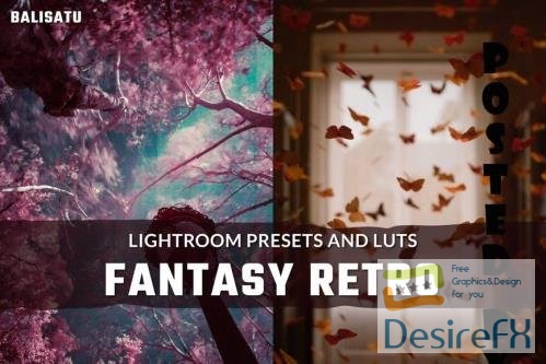 Fantasy Retro LUTs and Lightroom Presets