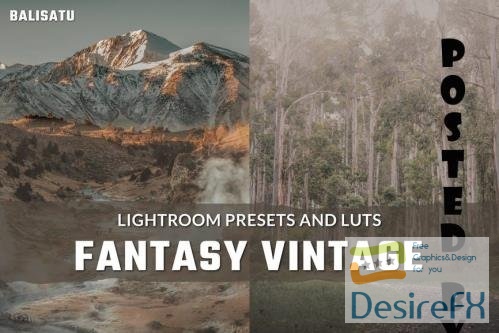 Fantasy Vintage LUTs and Lightroom Presets