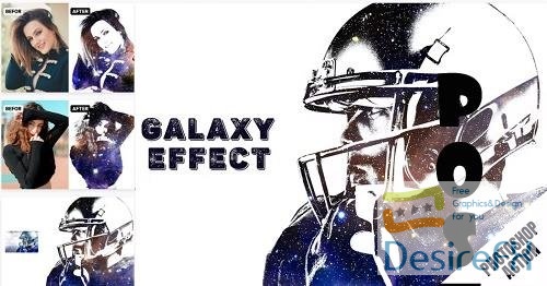 Galaxy Effect Photoshop Action - H49NE8N