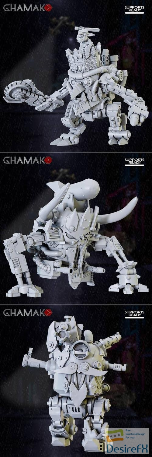 Ghamak - Sci-Fi Killakan 1-3 May 2022 – 3D Print