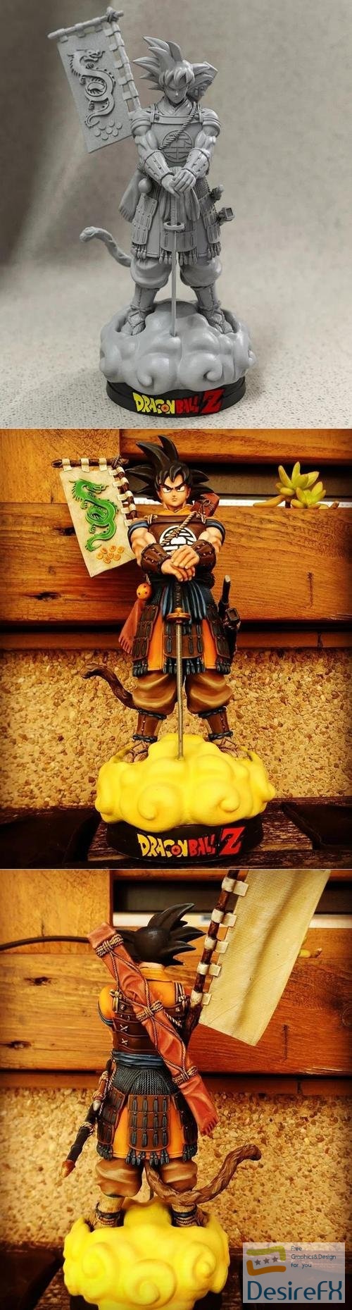 Goku Shogun V1 – 3D Print