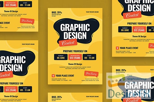 Graphic Design Creative Event - Flyer PSD
