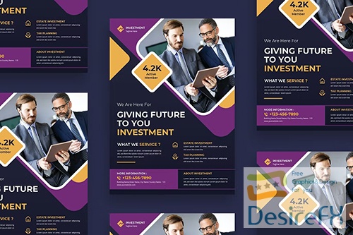 Investment - Flyer PSD