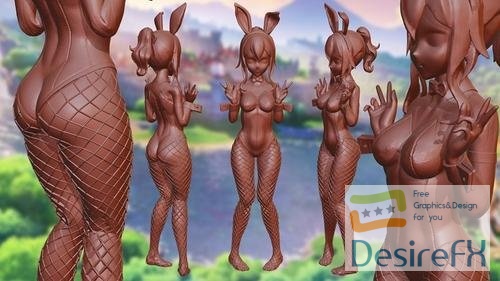 Jean Bunny Girl Figure Fanart Genshin Impact – 3D Print