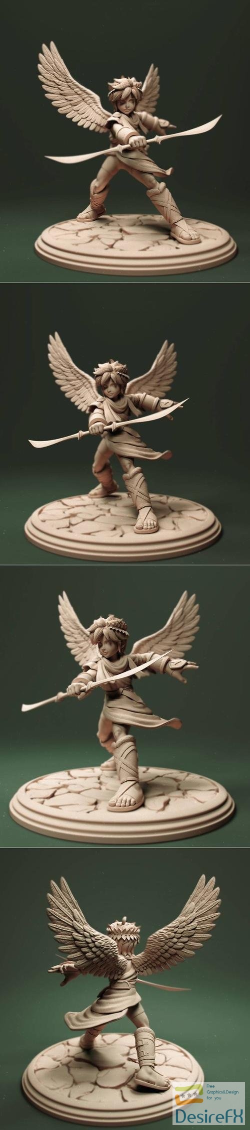 Kid Icarus – 3D Print